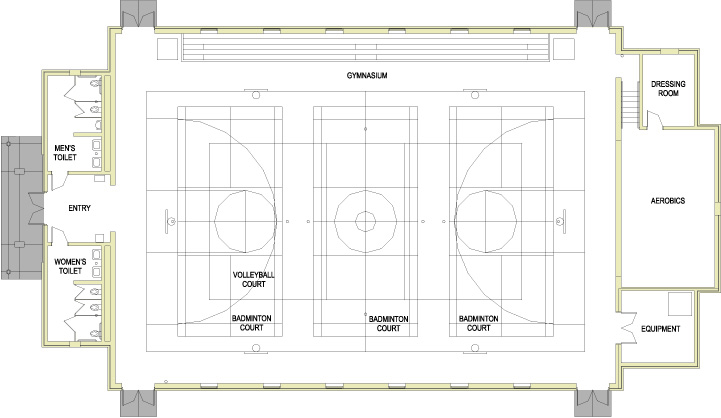 Taylor Farm Floor Plan Gym